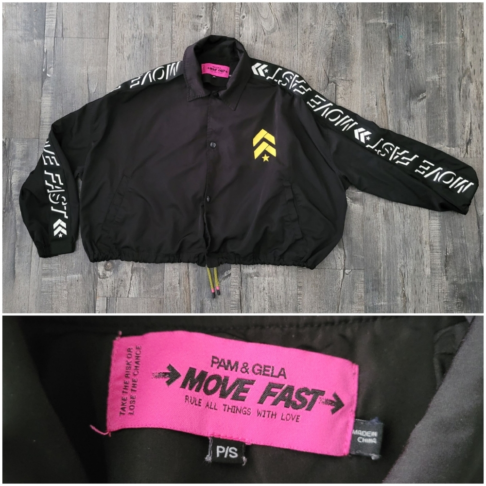 Pam & Gela Windbreaker Bomber Jacket